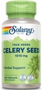 Solaray Celery Seed, 505mg, 100 Vegetarian Capsules