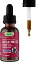 Animal Essentials Breathe EZ for Dogs & Cats - Pet Respiratory Support Supplement, Clear & Easy Breathing, Healthy Respiration, Herbal Formula - 2 Fl Oz