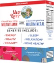MaryRuth Organics Liquid Morning Multivitamin & Liquid Nighttime Multimineral Bundle, Vegan Vitamin C, Vitamin D, B Complex, Magnesium, Energy, Beauty, Sleep Support, NO Melatonin, 32 Fl Oz Each