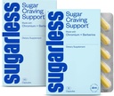 Sugarless Stop Sugar Cravings Supplement Bundle - Natural Craving Blocker with Berberine, Chromium, CoQ10 & L-Theanine - 30 Count & 15 Count Travel Sizes, Non-GMO & Gluten-Free