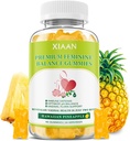 Premium Feminine Balance Gummies for Women's Immune Health, Hawaiian Pineapple Gummies Support PH Balance & Vaginal Health, Vegan, Gluten-Free, 60 Gummies