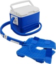 Polar Active Ice 3.0 | 9 QT Cold Therapy Ice Machine | Programmable Timer | Knee & Joint Pad | Cryotherapy Pain Relief System | Ace Bandage Style Compression