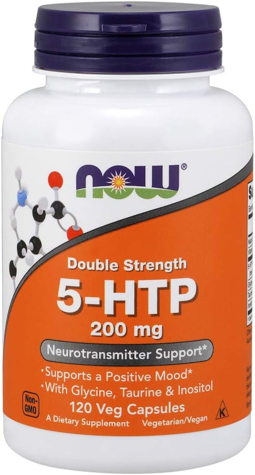 Now Foods 5-HTP 200 mg 120 VegCap