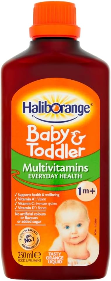 Haliborange All Natural Orange Flavour Multivitamni Liquid