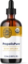 Vimergy PropolisPure® – Supports Immune and Respiratory Health* – Benefits Oral Health* – USDA Certified Organic, Kosher, Paleo-Friendly, Gluten-Free – 115 mL (57 Servings)