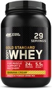 Optimum Nutrition Gold Standard 100% Whey Protein Powder, Banana Cream, 2 Pound (Packaging May Vary)