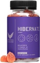 High Level Hibernate Sleep Gummies Adult, Passion Fruit Gummy with Melatonin, Vitamin B6 & Passiflora, Extra Strength, Non Habit Forming, Vegan, Gluten Free, 60 Count, Sleep Support Supplement