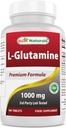 Best Naturals L-Glutamine 1000mg Fuel for Workout (Non-GMO) Tablets, 180 Count