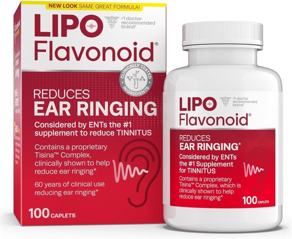 LIPO-FLAVONOID Plus Caplets 100 ea ( Pack of 3)