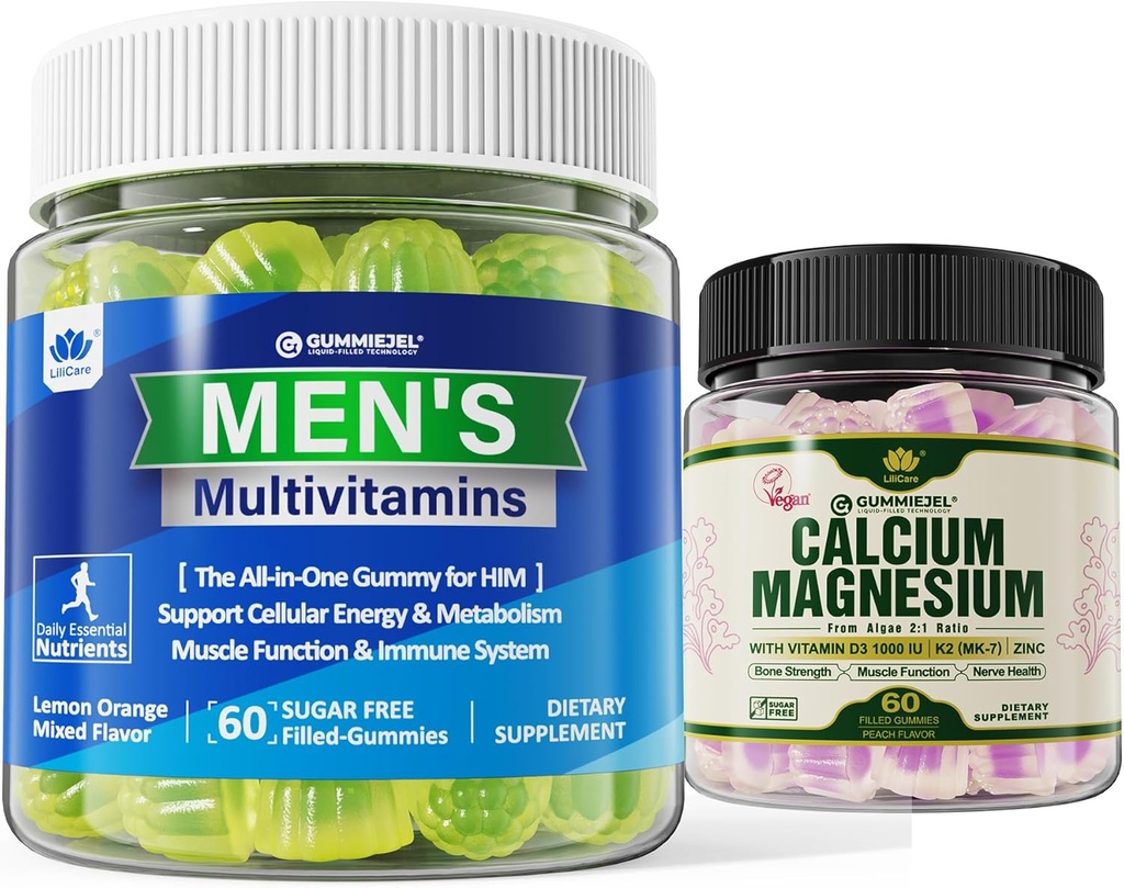 Bundle - Mens Multivitamin + Algae Calcium