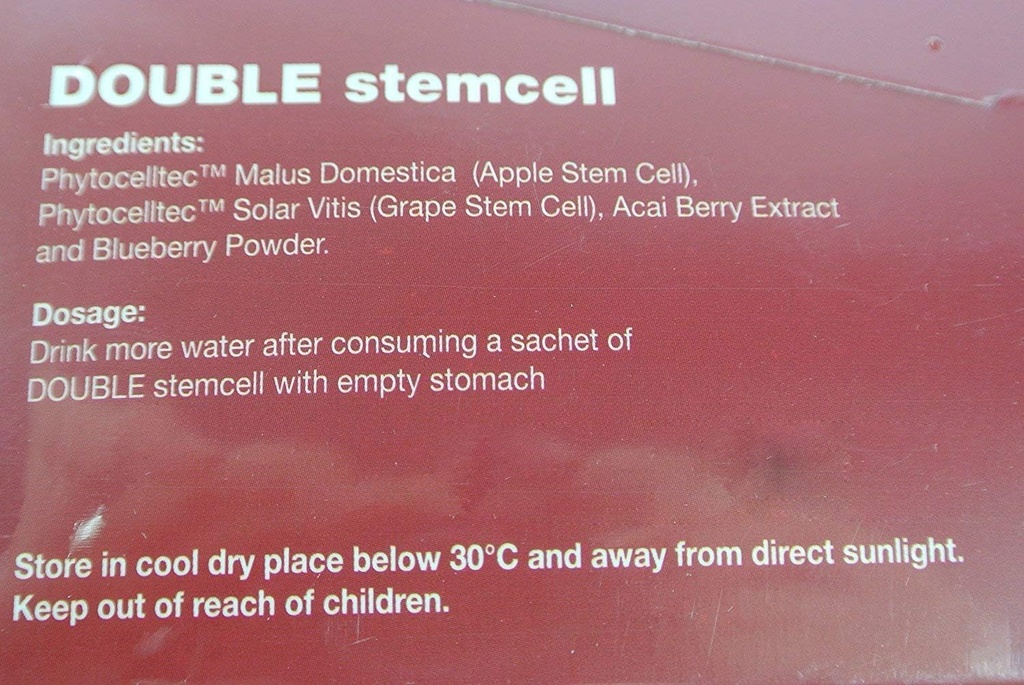 5 packs of Swiss Quality Formula Phytoscience PhytoCellTec Apple Grape Double StemCell stem cell anti aging (to US)