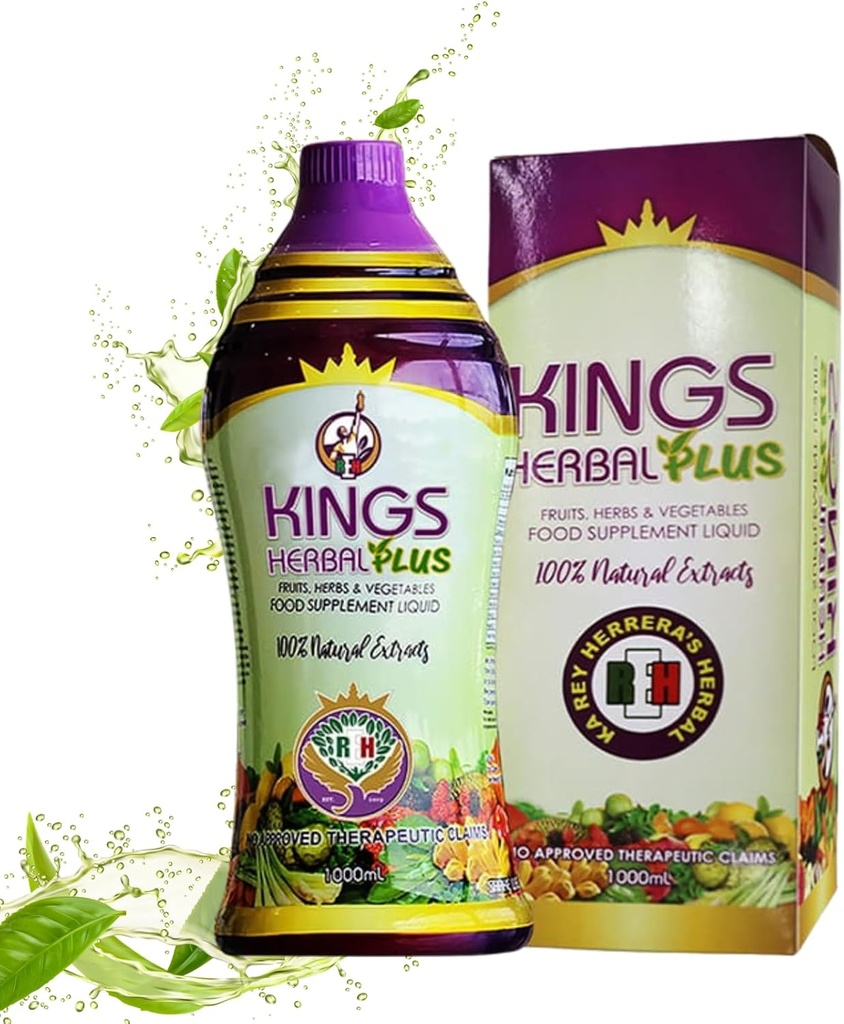 Plus Food Supplement 1000ml, Fruits, Herbs & Vegetable Fusion (1 Bottle)