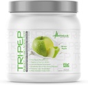 Metabolic Nutrition - TRIPEP - Tri-Peptide Branch Chain Amino Acid, BCAA Powder, Pre Intra Post Workout Supplement, Green Apple, 400 Grams (40 Servings)