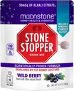 Stone Stopper Drink Mix, Wild Berry, Kidney Stone Prevention, Calcium Oxalate Protector, Alkali Citrate Support, Developed by Urologists to Improve Hydration and Support Kidney Health, 30 Day Supply