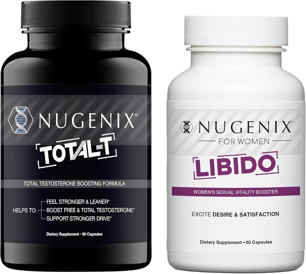 Nugenix His & Hers Bundle - Women's Libido and Total-T Testosterone Booster