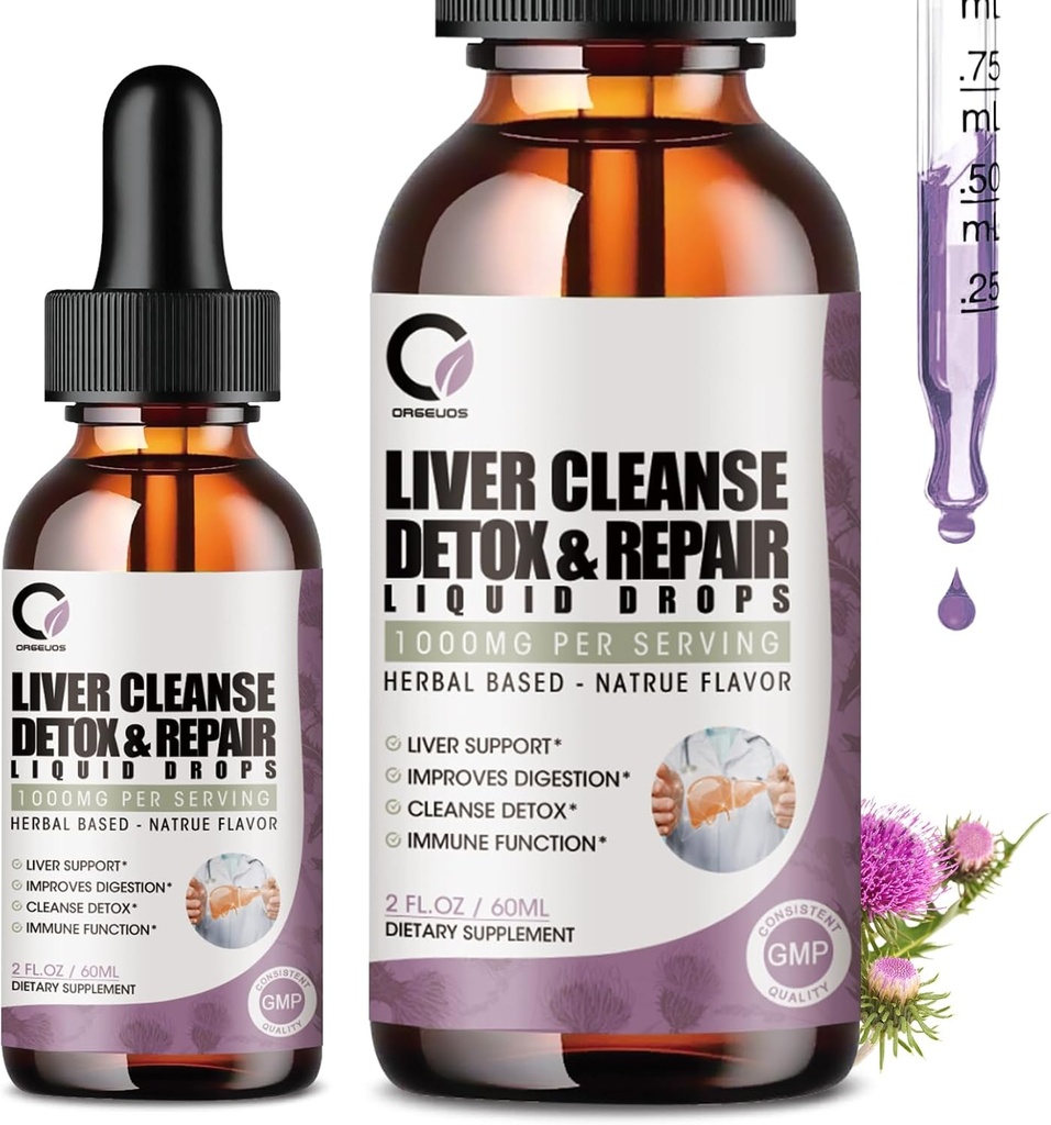 Liver Health Supplement, 2 Fl Oz (Pack of 2)