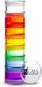 7 Day Medicine Pill Organizer - Stackable Pill Box, Extra Small Size - Fits Small Tablets & Vitamin Supplements - Keep Your Daily Medicine Organized in One Place