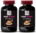 Botanical Power Source - MUIRA PUAMA BARK EXTRACT - Resilience Support, Energy Rebalance, Performance Boost, Power Surge, Energizing Routine, Boost Formula, Plant Strength 2 Bottles 120 Capsules