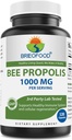Brieofood Bee Propolis 1000mg per Serving - 120 Capsules
