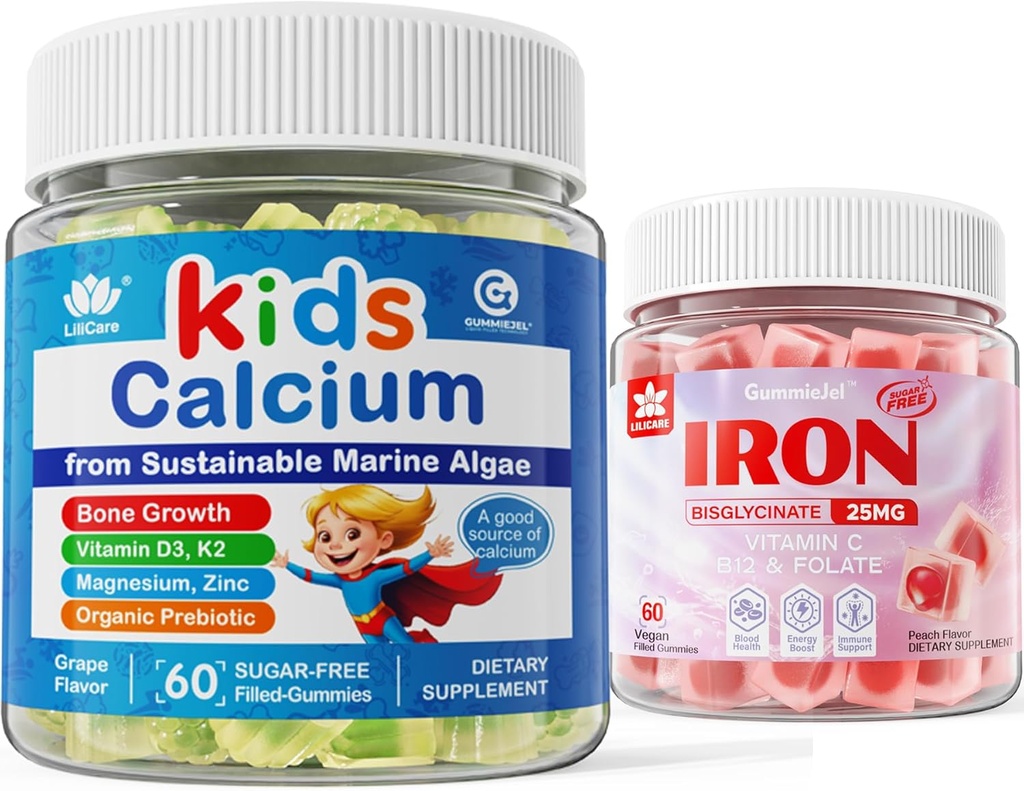 Bundle - Kids Calcium + Vegan Iron