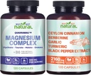 Magnesium Complex Supplement and Ceylon Cinnamon Complex