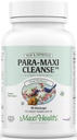 Maxi Health Intestinal Cleanse for Humans - Natural Digestive Colon Gut Flora Body Detox for Women - Gut Cleanse for Men - Bloated Belly Relief with Black Walnut Wormwood Herb (90 Capsules)