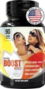 Jadee Natural Male Enhancing Supplement - Increase 2" in 60 Days Enlargement & Male Enhancement Pills, Promote Size, Strength, Energy, Stamina, Last Longer Erect Support, Testosterone Booster for Men