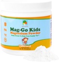 Raise Them Well Mag-Go Kids Magnesium Powder | Constipation Relief (Unflavored) | 140 Servings per Tub