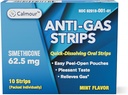 Anti Gas Relief 10 Strips | Mint Flavor Oral Dissolvable Anti Bloating Relief Strips | Rapid Gas Relief for Adults | Effective Bloating Relief for Women | Simethicone Anti Bloating for Women