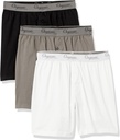 Organic Signatures Men's Boxers 100% Organic Cotton, Soft Boxers for Men, 3-Pack