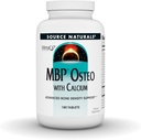 Source Naturals MBP Osteo with Calcium, Advanced Bone Density Support*, 180 Tablets