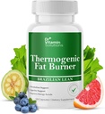 DR VITAMIN SOLUTIONS Thermogenic Fat Burner Brazilian Lean, Weight Loss Vitamins, Waist Trimmer & Supplements for Bloating (1 Bottle, 120 Capsules)