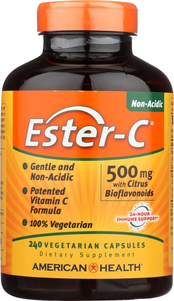 Ester-C 500 With Citrus Bioflavonoids; Vegetarian