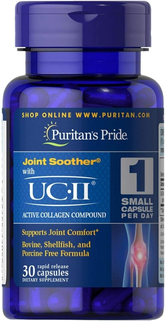 Puritan's Pride UC-II 40mg Active Collagen Compound-30 Capsule