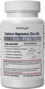 Superior Labs - Calcium Magnesium Zinc D3 - Essential Mineral Trio - 180 Vegetable Capsules - Healthy Bones & Teeth - Nerve Signaling - Muscle Function - Immune Support