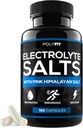 Polyfit Electrolyte Salts - 100 Salt Pills - Electrolytes Replacement Salt Tablets for Runners - Supplement for Rapid Hydration, Recovery, and Endurance