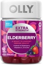 OLLY Collagen Gummy Rings 30 Count & Elderberry Gummies Immune Support 60 Count