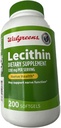 Walgreens Lecithin 1200mg Softgels 200 ea by Finest Nutrition