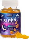 Sleep Gummies Supplement 6mg - Sugar Free Melatonin Gummy for Adults, Natural Zero Sugar Sleeping Gummy for Adults, Kids, Orange Flavored, Vegan, Extra Strength Sleep Vitamin Support - 60 Gummies