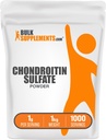 BulkSupplements.com Chondroitin Sulfate Powder - Chondroitin Sulfate Supplement, for Joint Support - Gluten Free, 1g per Serving, 1kg (2.2 lbs) (Pack of 1)
