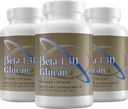 Transfer Point Immune Support Supplement Highly Purified Beta 1,3D Glucan 100 mg per Capsule (beta-glucan Fiber) (Pack of 3)
