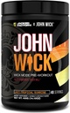 Jacked Factory X John Wick - Wick Mode Pre Workout Powder - Intense Energy, Battle-Ready Focus, Unstoppable Commitment, and Sheer Will - 40 Servings, Last Tropical Sunrise