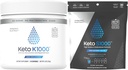 Hi-Lyte Keto K1000 Electrolyte Powder Unflavored + Keto S1000 Electrolyte Powder Packets