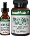 NutraMedix Energy Support Bundle - Includes Adrenal Energy Support Liquid Drops and Magnesium Malate Capsules for Energy & Athletic Support - No Caffeine - 2-Piece Supplement Set