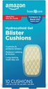 Amazon Basic Care Extreme Hydrocolloid Gel Blister Cushion Bandages, 1.65 in x 2.67 in, 10 ct