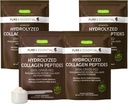 Igennus 100% Grass Fed Bovine Collagen Protein Powder, Highest Grade Hydrolyzed Collagen Peptides Types 1, 2 & 3, for Women & Men, Non-GMO, Free Range, Clean Label, Easy Mix, 4 x 40 Servings