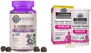 Garden of Life Organics Elderberry Gummies for Adults & Kids - Immune Support Supplement with Organic Fruit &, Dr. Formulated Women's Probiotics Once Daily, 16 Strains, 50 Billion, 30 Capsules