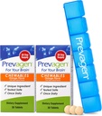 Prevagen Regular Strength Orange Chewables - 60 Tablets (2 Month Supply) | Formulated for Your Brain | 10mg of Apoaequorin Plus Vitamin D3 with 7-Day Pill Minder