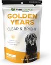 VetriScience Eye & Vision Health Chews, Clear & Bright Vision Support Supplement for Dogs, Astaxanthin and Bilberry Extract, Eye Vitamins and Antioxidants, Prevent Tear Stains, Chicken, 60 Count