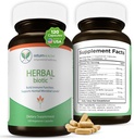 Herbal Biotic, Immune Support Vitamins, Natural Immune System Booster for Adults, Immune Support Supplement Enriched with Cat’s Claw for Probiotic Balance, Digestive Health, 120 Vegan Capsules